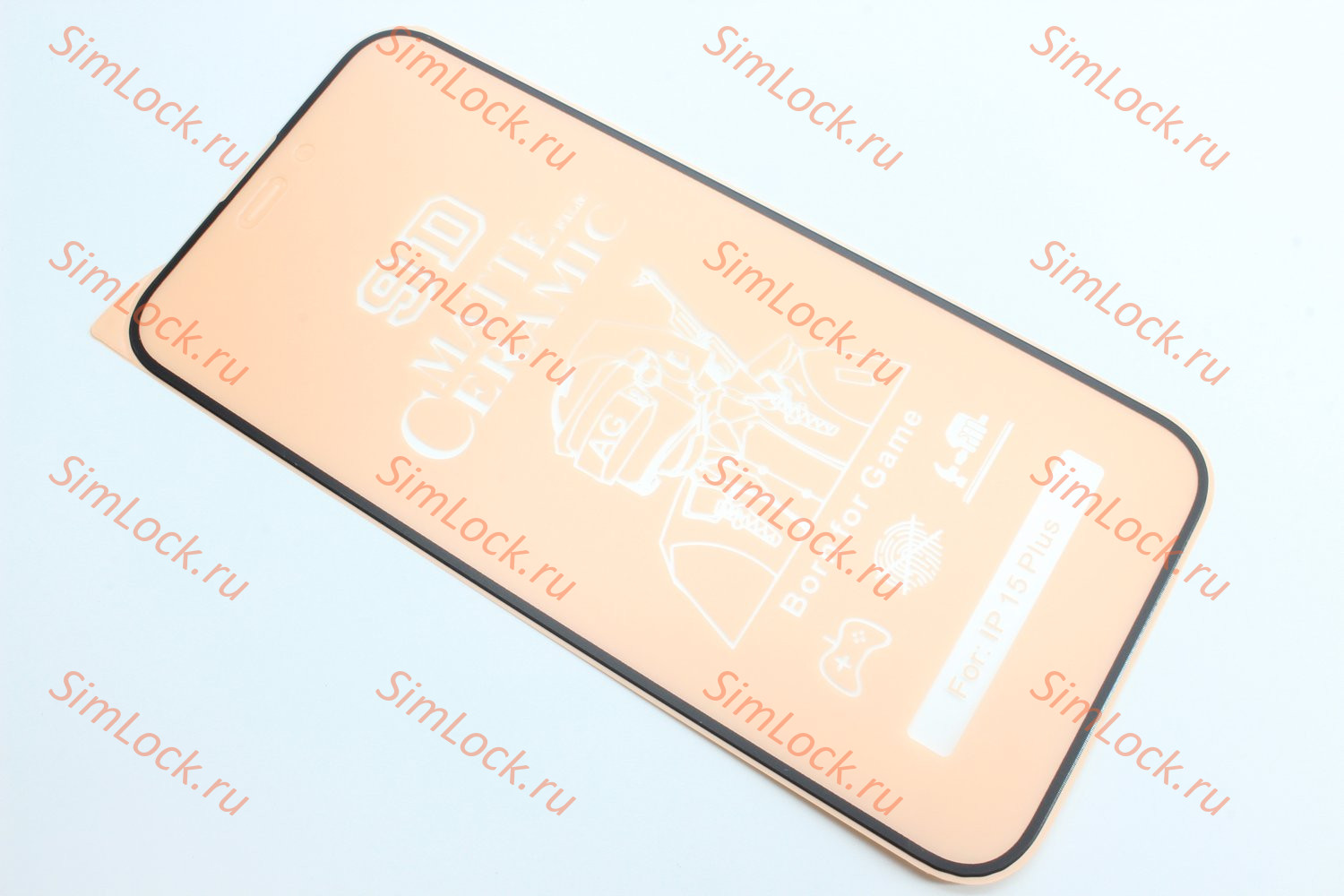 Защитная пленка Ceramic iPhone 15 Plus, матовая