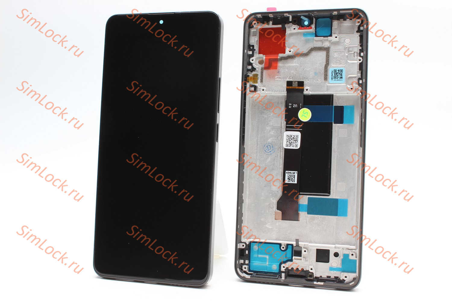 Дисплей Xiaomi Redmi Note 13 Pro 5G, Poco X6 5G, AMOLED в черной рамке, K-1