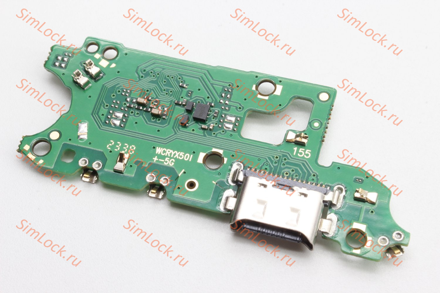 Нижняя плата (шлейф) Honor X8b (LLY-LX1) с разъемом зарядки, К-3