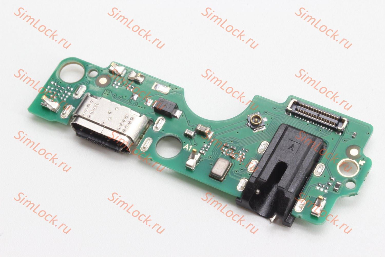 Нижняя плата (шлейф) Infinix Hot 40i (X6528B), Smart 8 (X6525), Tecno Spark 20 (KJ5N), Spark Go 2024 (BG6) с разъемом зарядки, К-2