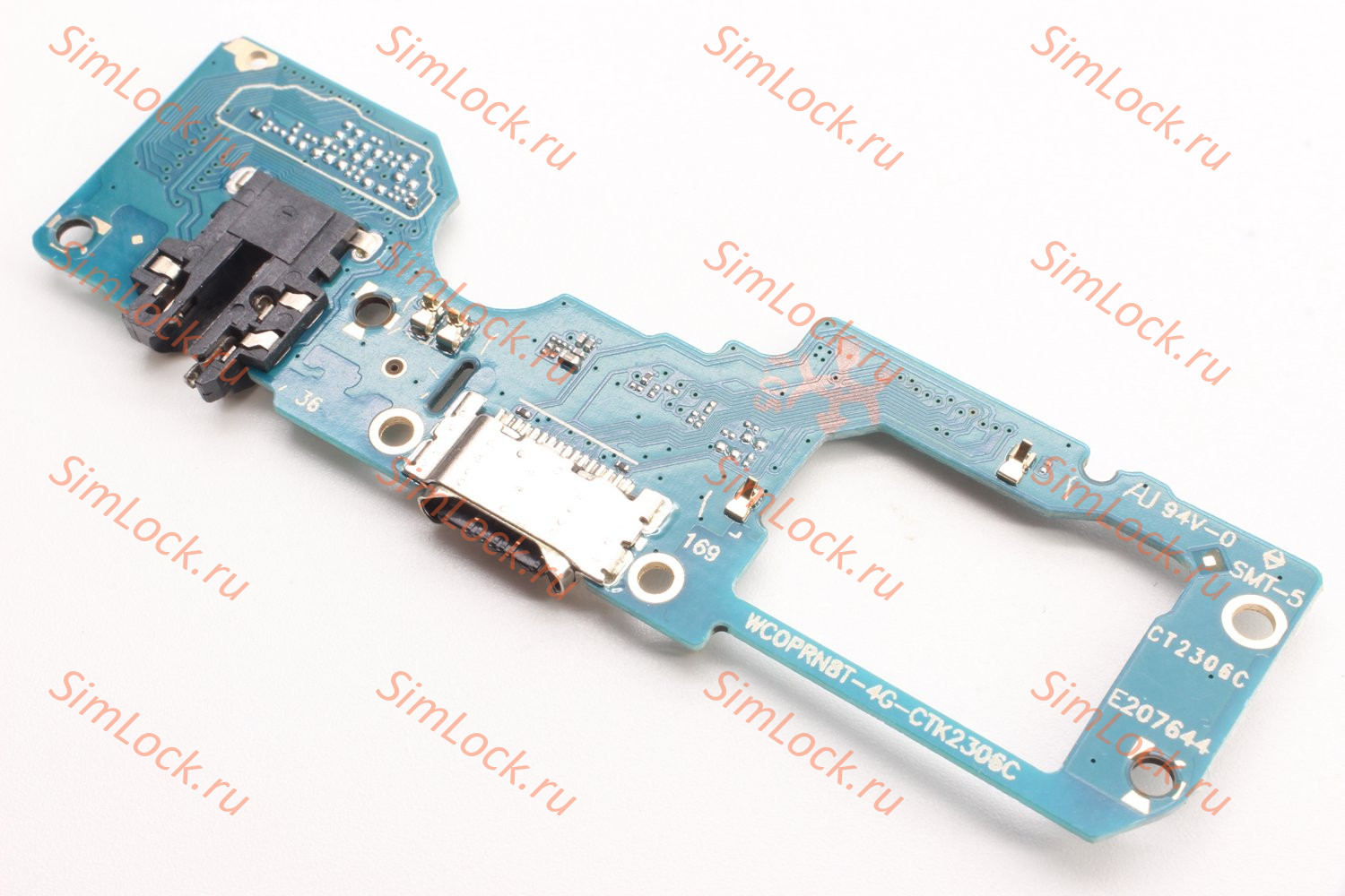 Нижняя плата (шлейф) Oppo Reno 8T 4G (CPH2481) с разъемом зарядки, К-3