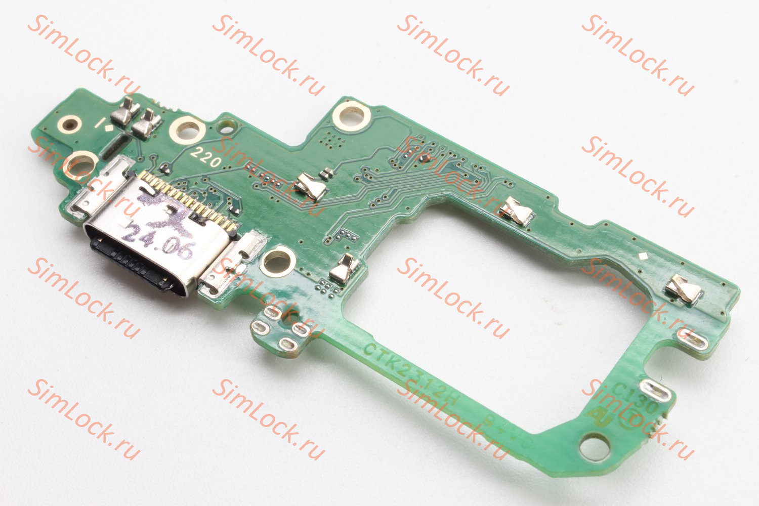 Нижняя плата (шлейф) Oppo Reno 10 5G (CPH2531) с разъемом зарядки, К-3