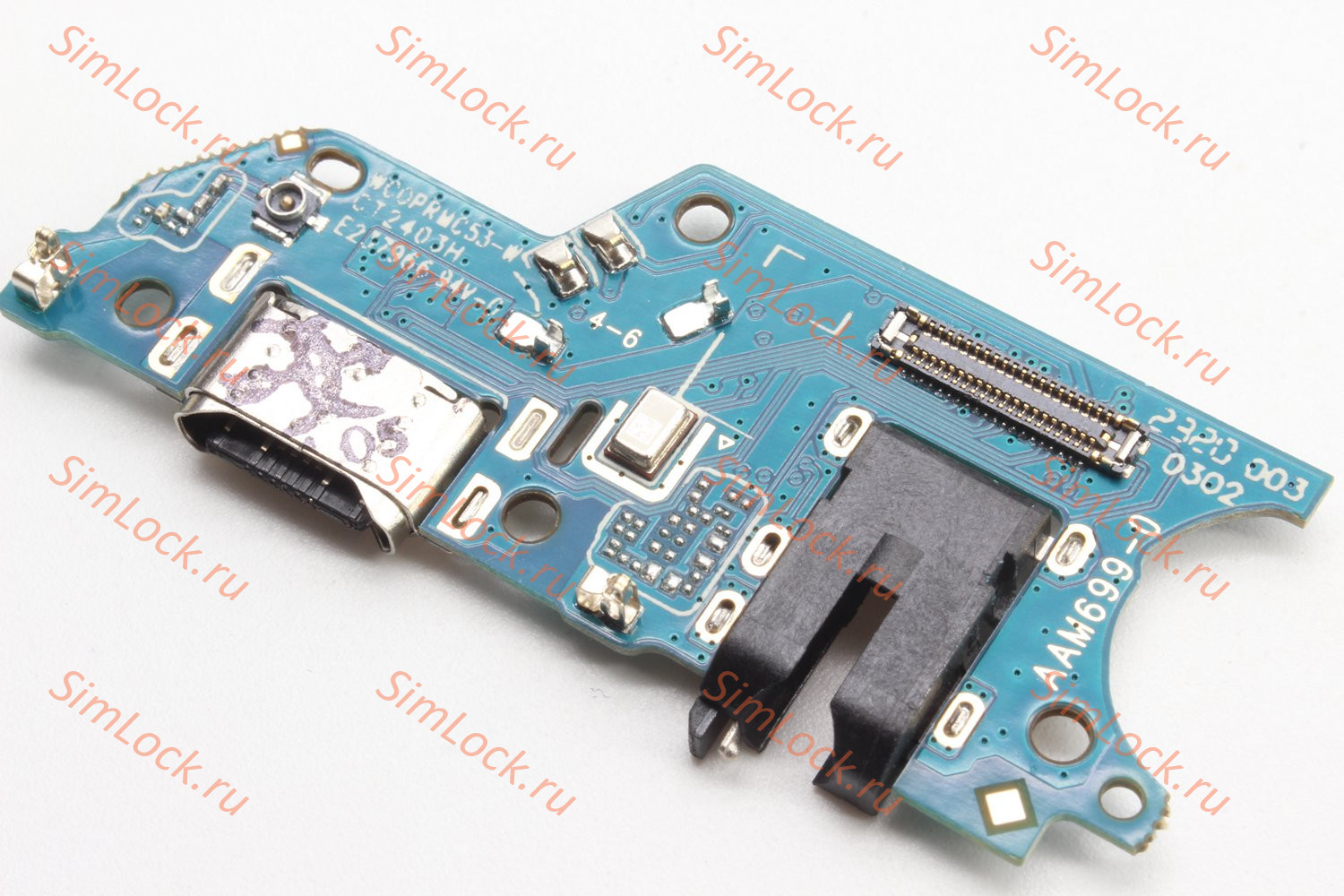 Нижняя плата (шлейф) Realme Note 50 (RMX3834) с разъемом зарядки, К-3