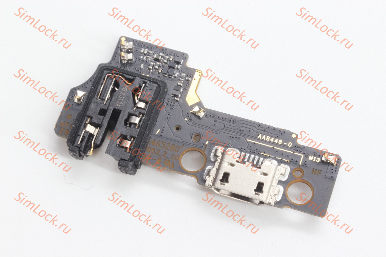 Нижняя плата (шлейф) Realme C30 (RMX3581), Realme C33 (RMX3624) с разъемом зарядки, оригинал