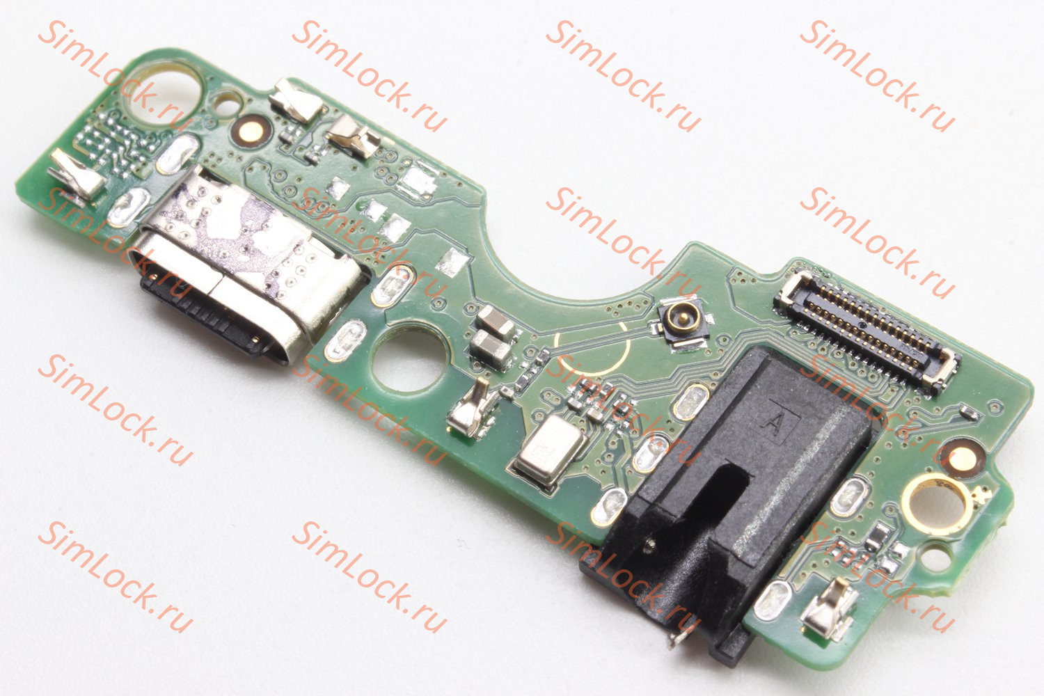 Нижняя плата (шлейф) Tecno Spark 20 (KJ5N), с разъемом зарядки, К-2