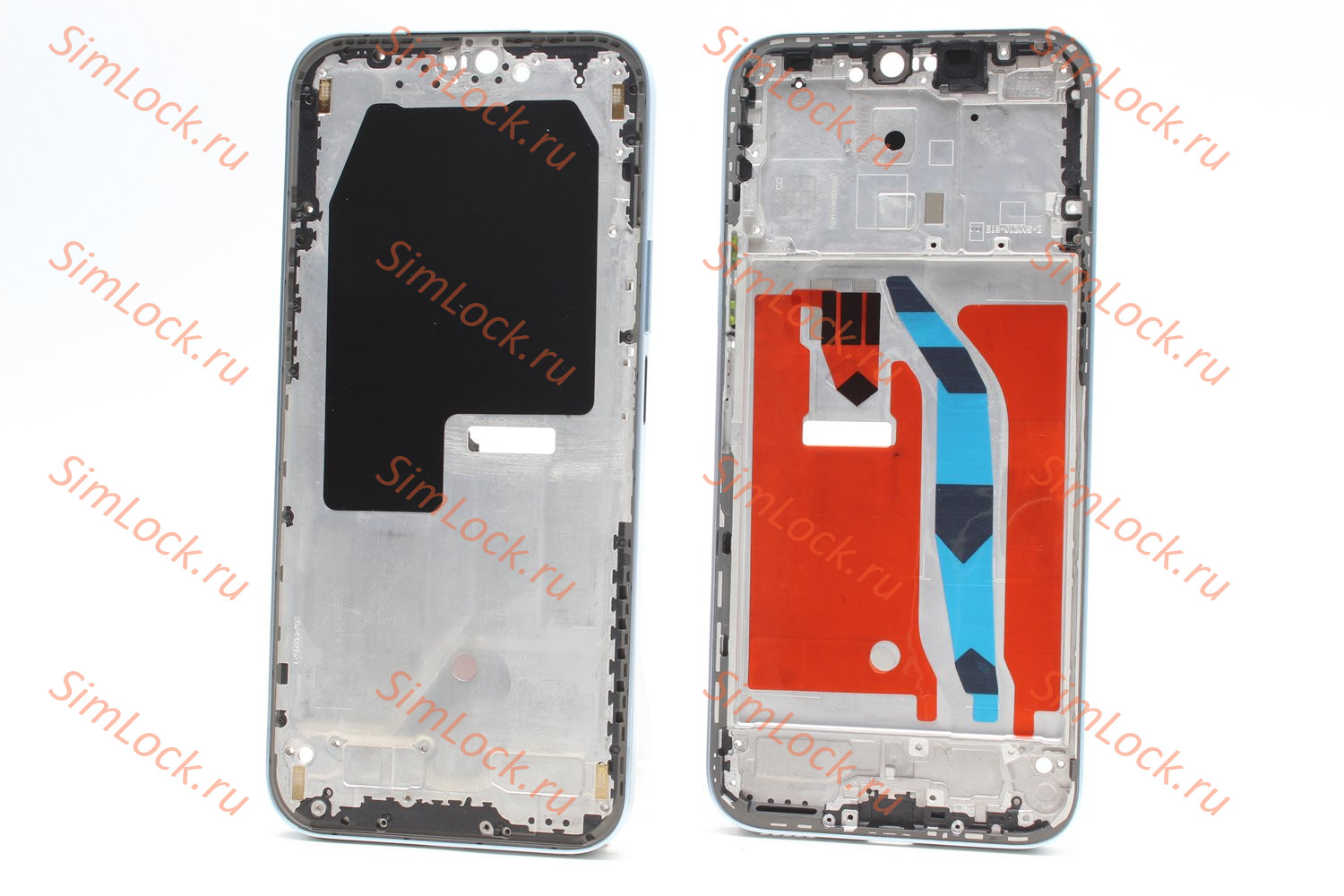 Рамка дисплея Honor X8b (LLY-LX1), 200 Lite (LLY-NX1), голубой, К-1