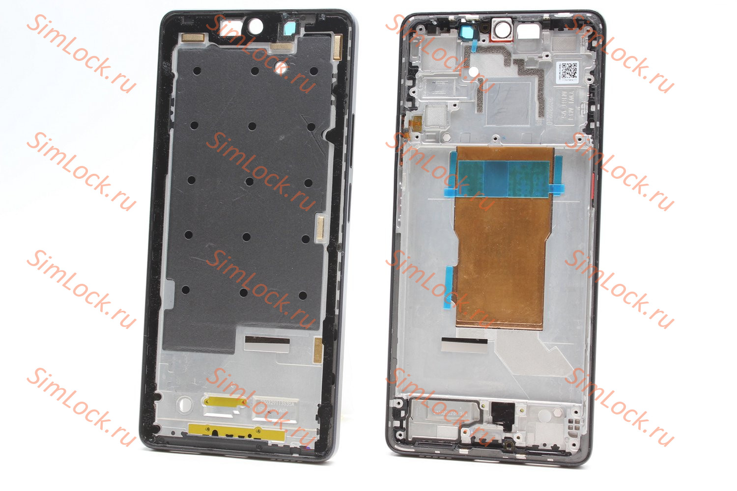 Рамка дисплея Xiaomi Poco F5, черный, оригинал