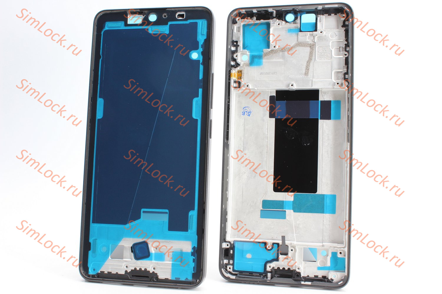 Рамка дисплея Xiaomi Redmi Note 13 Pro 5G, Poco X6 5G, черный, К-1