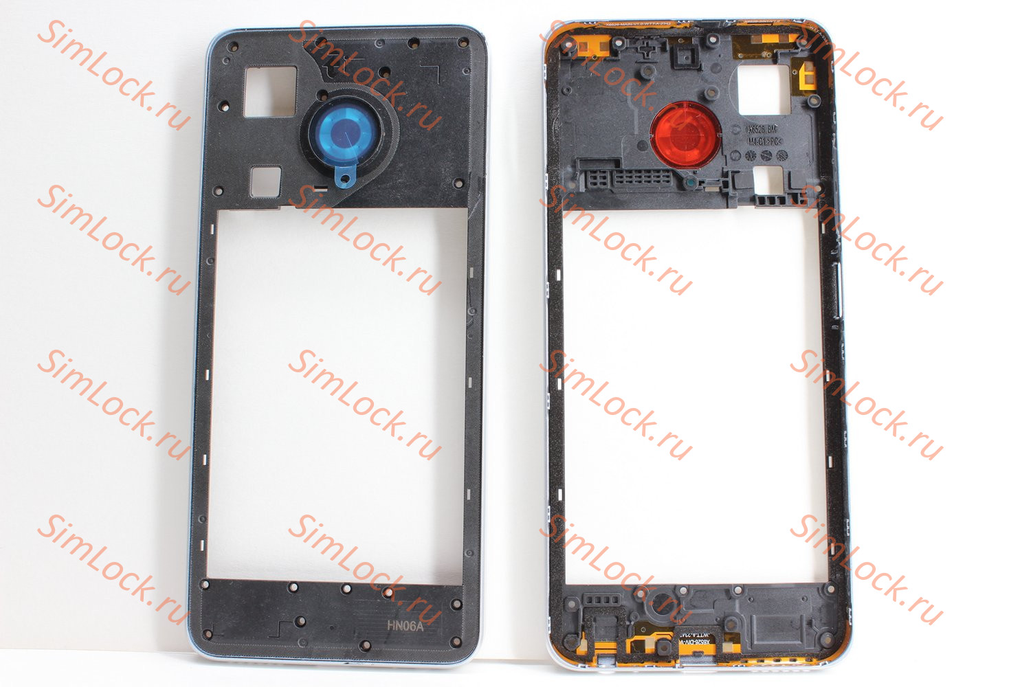 Средняя часть корпуса Infinix Smart 8+ Plus (X6526), белый (серебро), оригинал