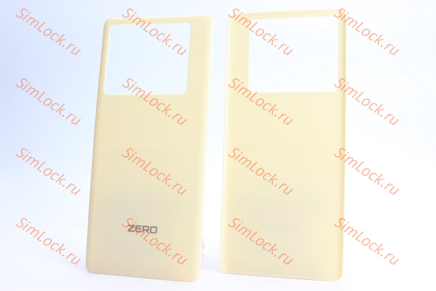 Задняя крышка Infinix Zero 30 5G (X6731), золото, К-2