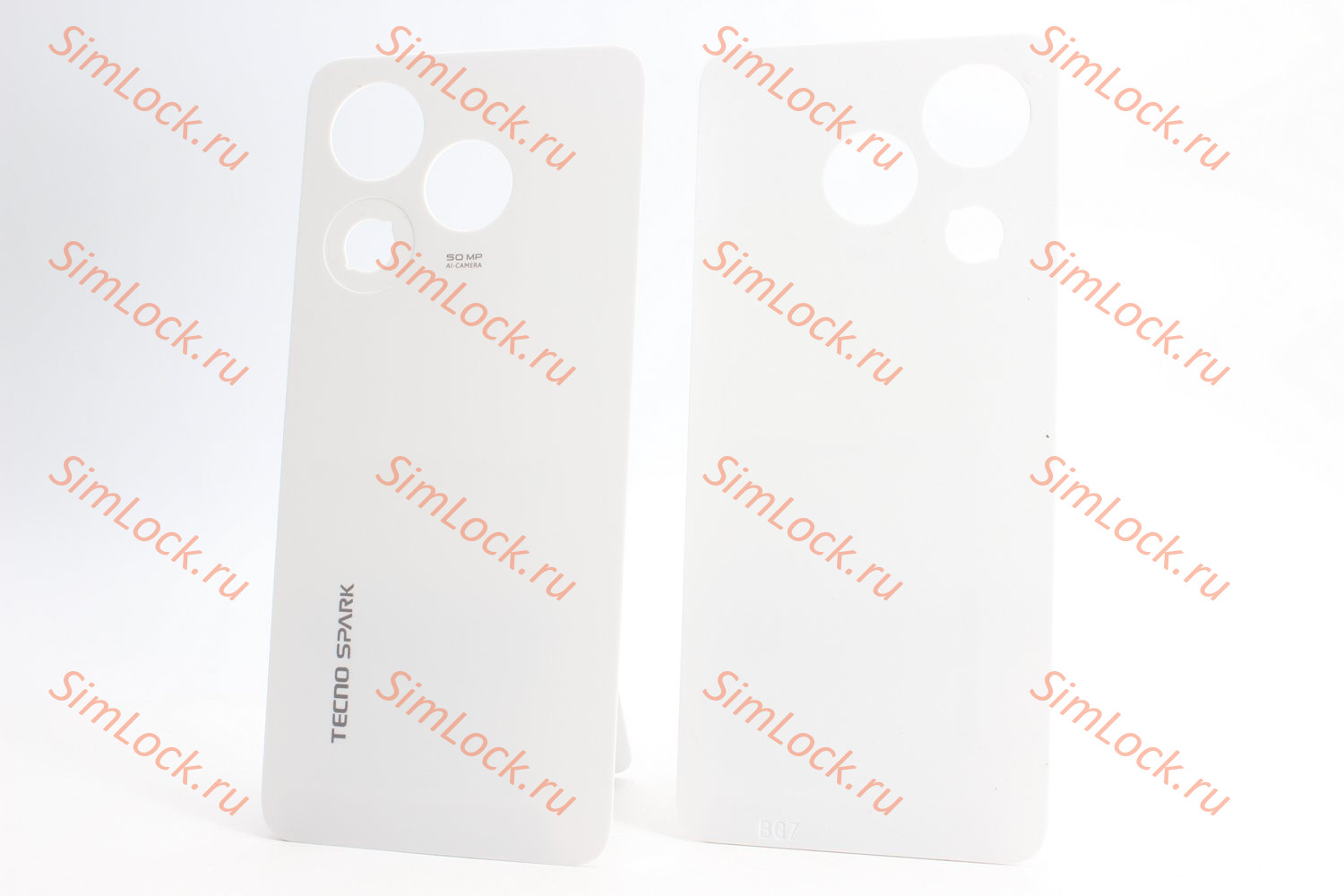 Задняя крышка Tecno Spark 20C (BG7n), белый, К-2