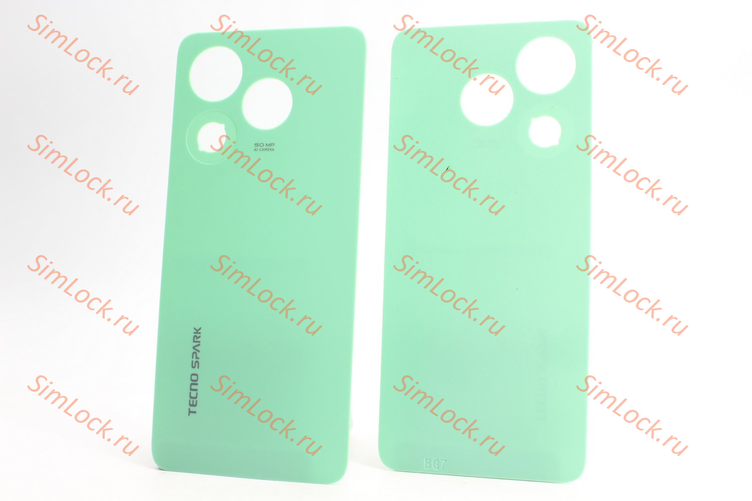 Задняя крышка Tecno Spark 20C (BG7n), зеленый, К-2