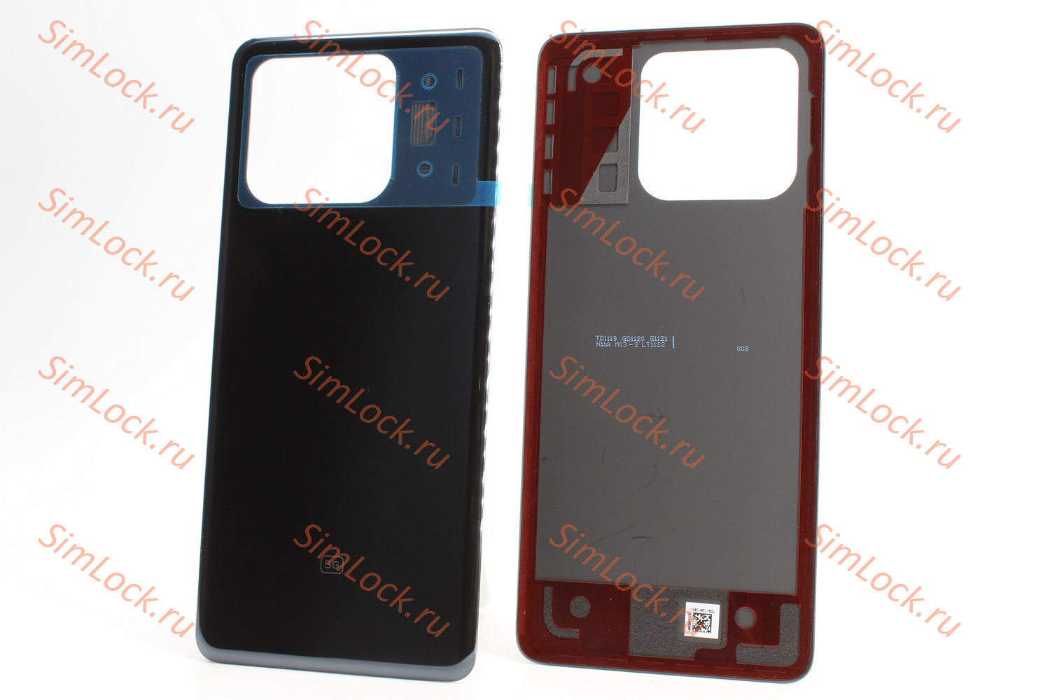 Задняя крышка Xiaomi Poco X6 Pro 5G, черный, К-1