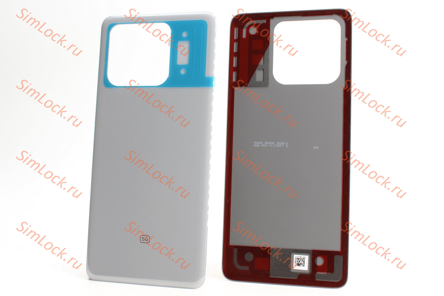 Задняя крышка Xiaomi Poco X6 Pro 5G, серый, К-1