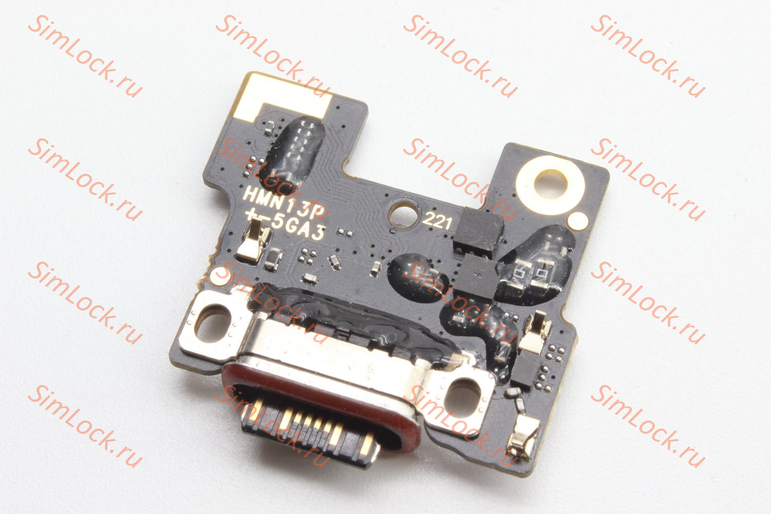 Нижняя плата (шлейф) Xiaomi Redmi Note 13 Pro+ Plus 5G с разъемом зарядки, К-1