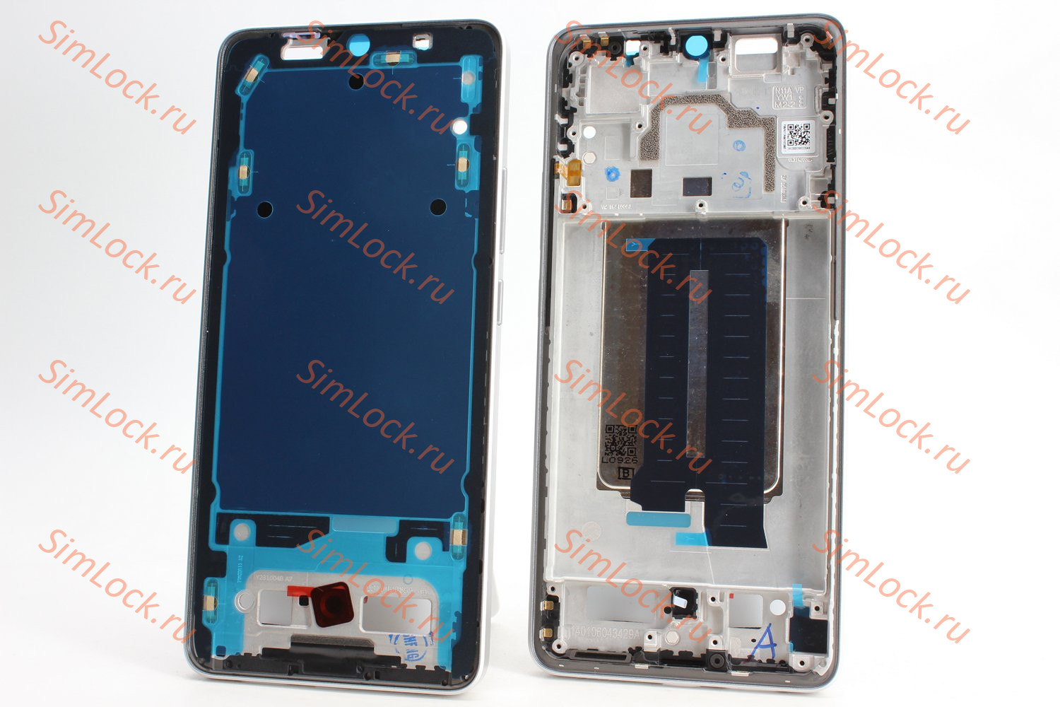 Рамка дисплея Xiaomi Poco X6 Pro 5G, серый, оригинал