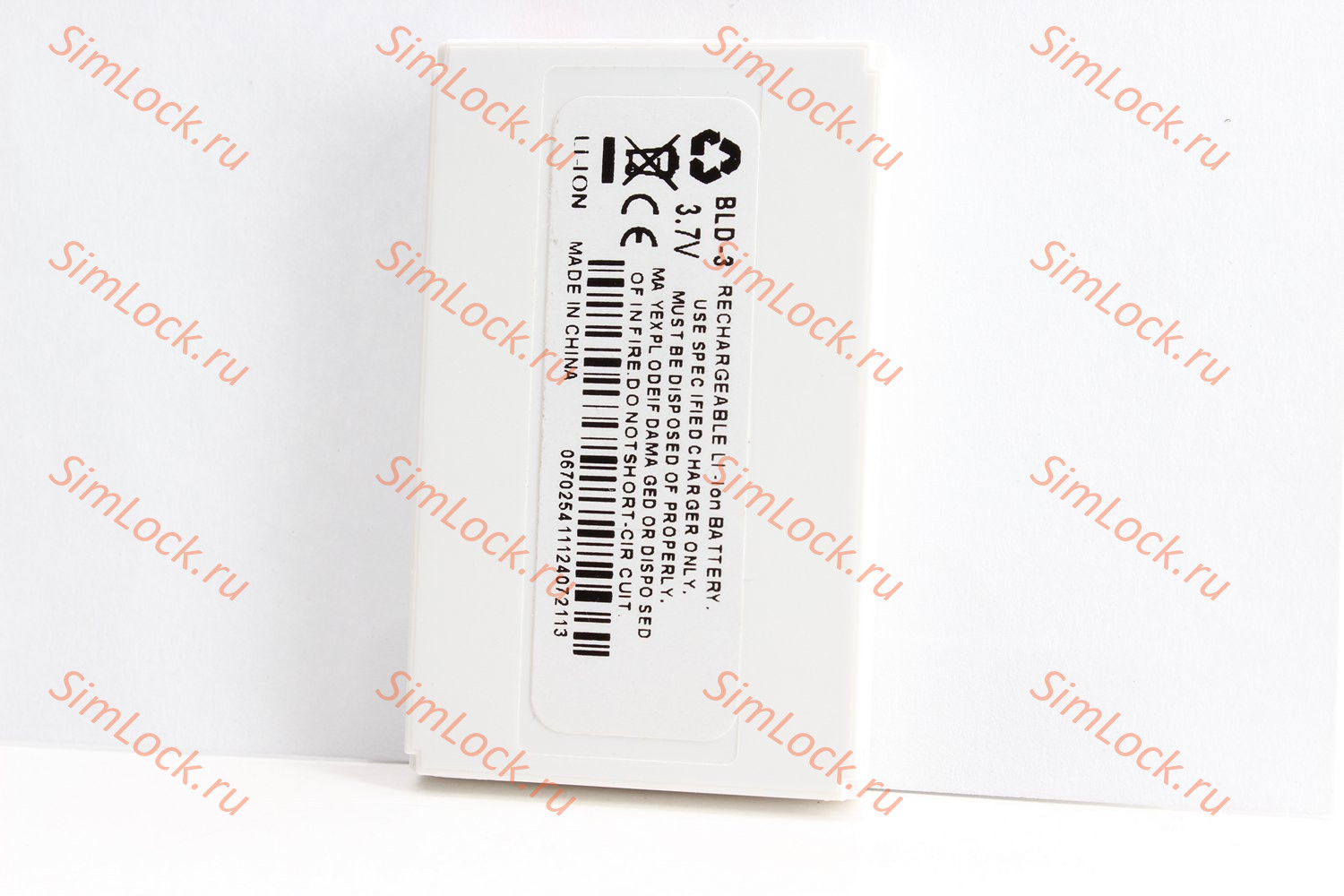 Аккумулятор BLD-3 Nokia 2100, 3200, 6220, 6610, 6610i, 7210, 7250, повышенной емкости, K-1