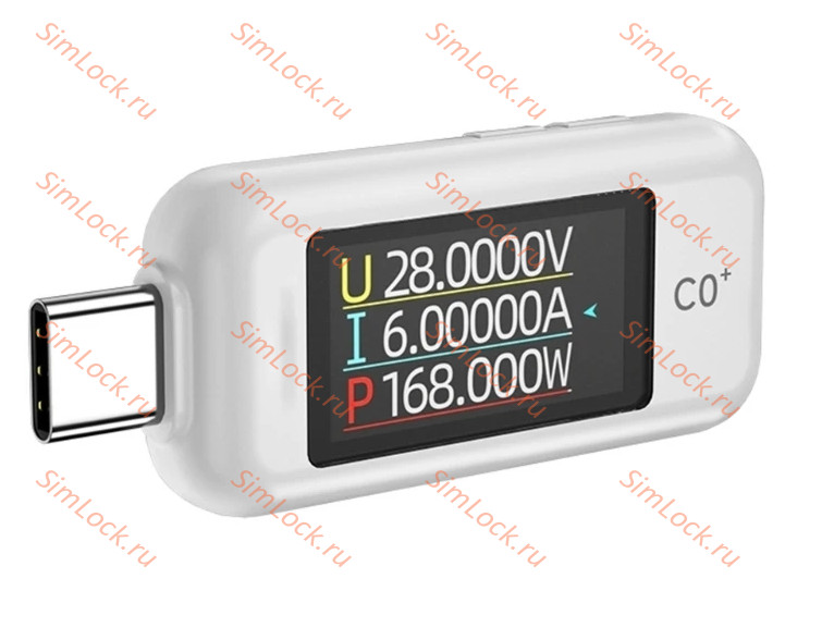 USB тестер WITRN C0+, белый