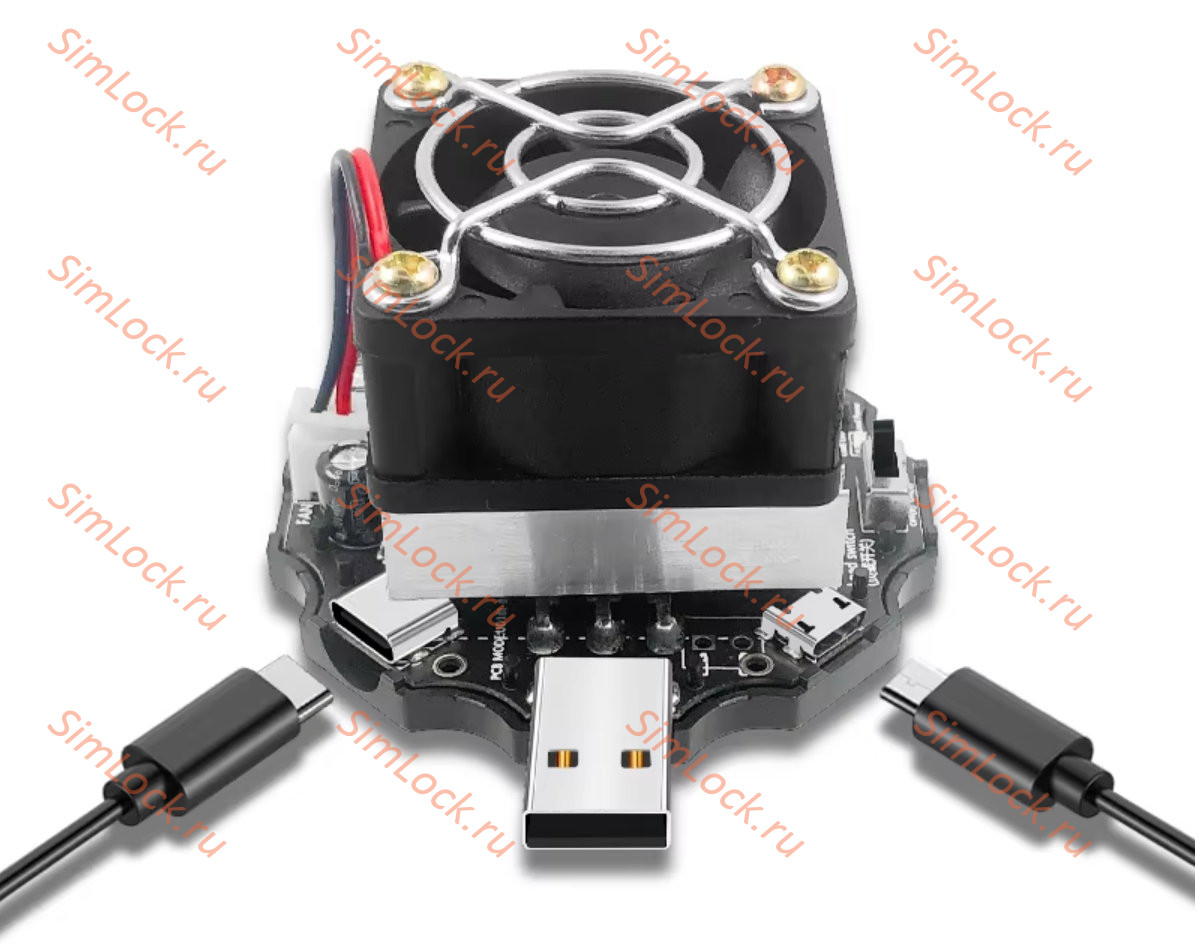 Электронная нагрузка Atorch, 5-24V, 0.1-4.8A, 65W