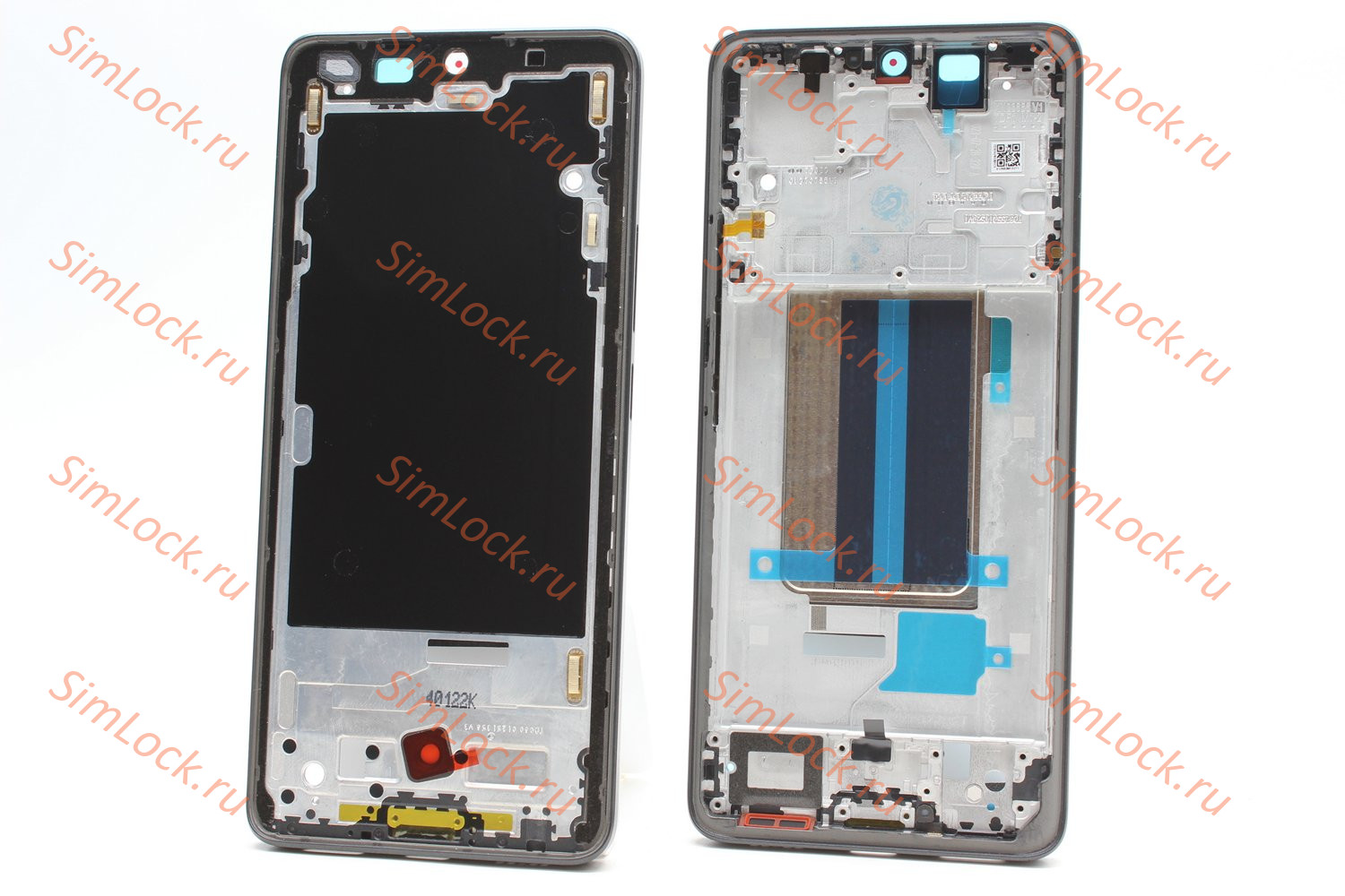 Рамка дисплея Xiaomi Redmi Note 13 Pro+ Plus 5G, черный, оригинал