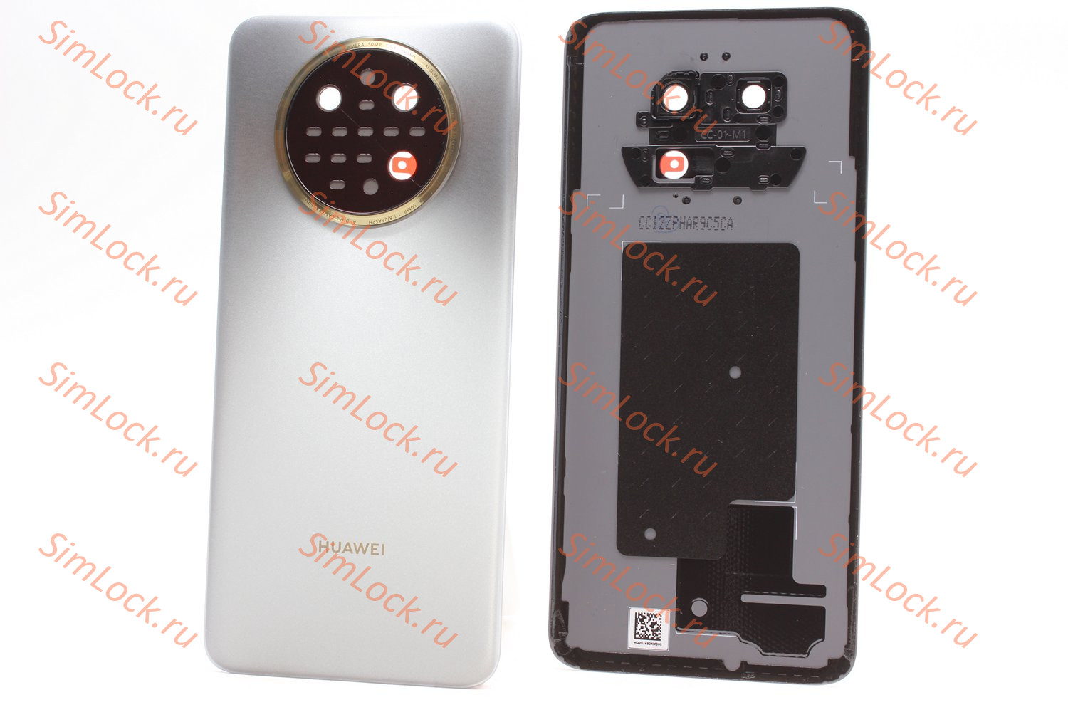 Задняя крышка Huawei Nova Y91 (STG-LX1), серебристый, оригинал