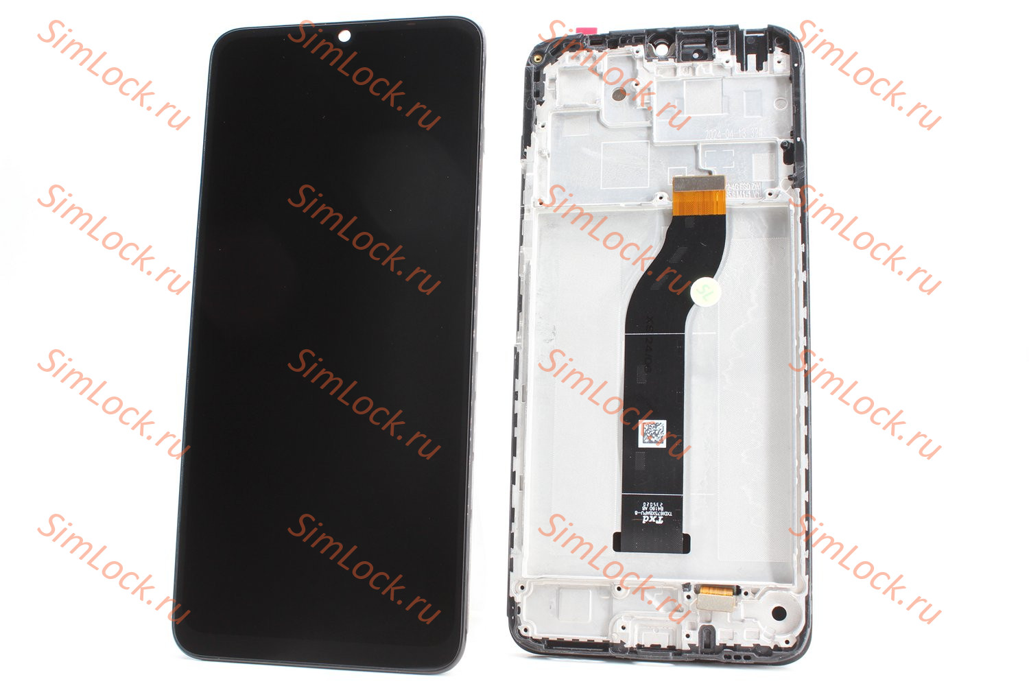 Дисплей Xiaomi Redmi 13C, Poco C65, в рамке, матрица оригинал (23108RN04Y  2310FPCA4G), К-1