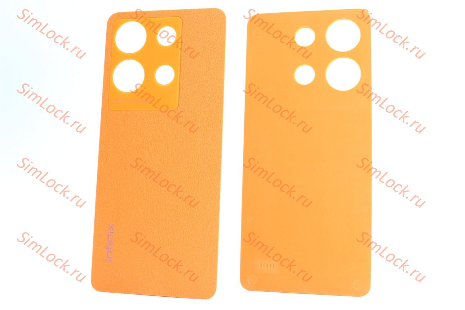 Задняя крышка Infinix Note 30 (X6833B), оранжевый, К-2