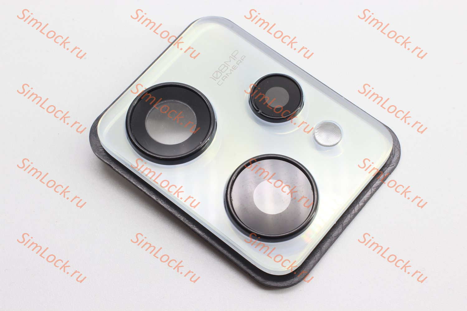 Стекло камеры Realme 9 4G (RMX3521), белая панель