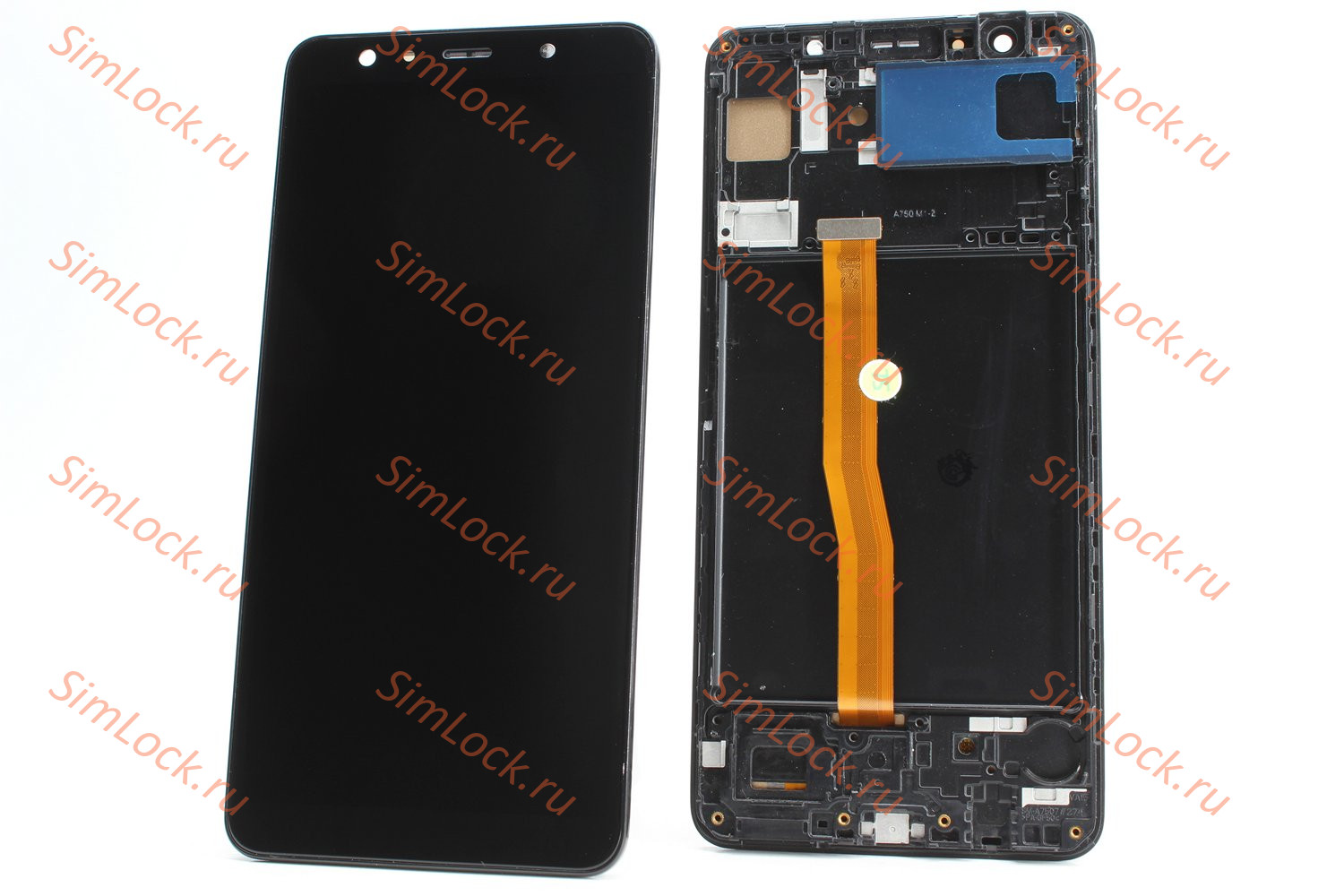 Дисплей Samsung A750F/DS Galaxy A7 (2018), IPS, в рамке, К-2
