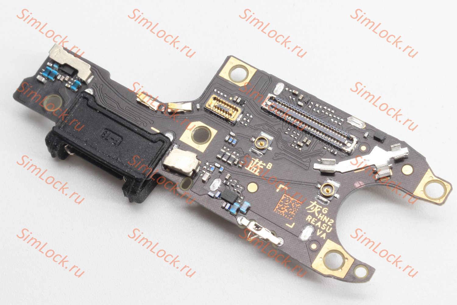 Нижняя плата (шлейф) Honor 90 (REA-NX9) с разъемом зарядки и считывателем SIM, К-1