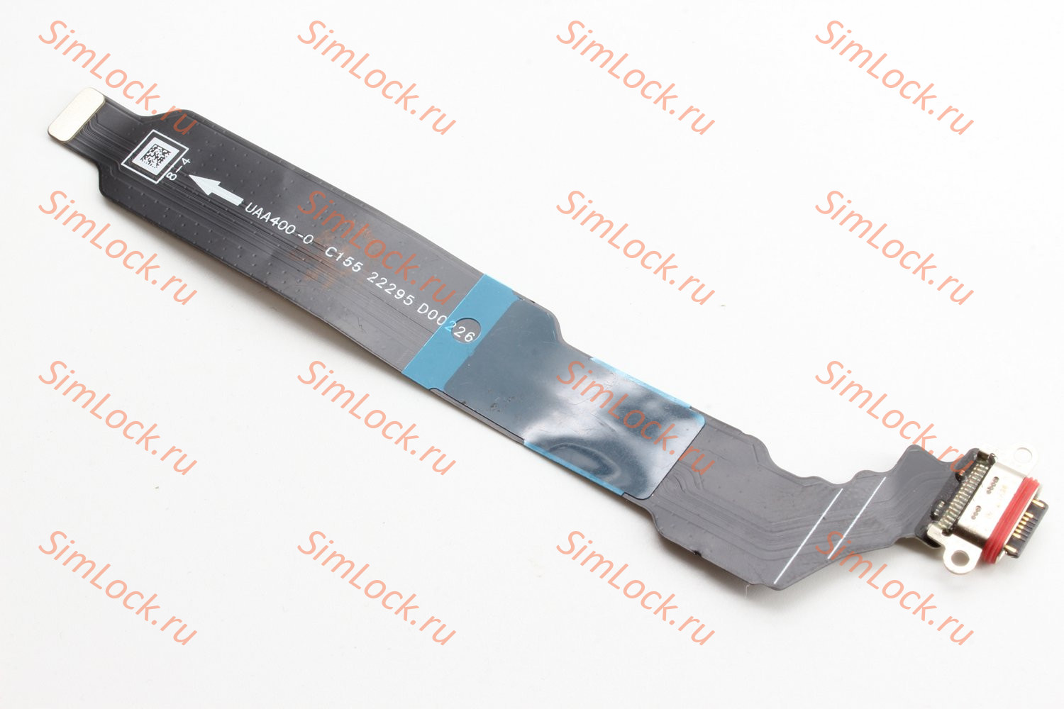 Нижний шлейф OnePlus 9RT с разъемом зарядки, оригинал, с разбора