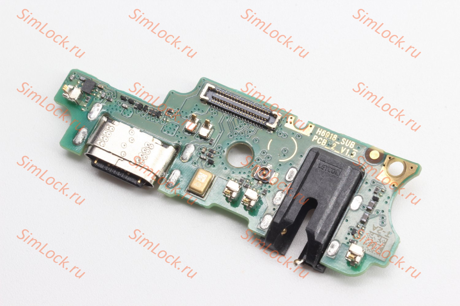 Нижняя плата (шлейф) Tecno Pova 3 (LF7N), с разъемом зарядки, К-1