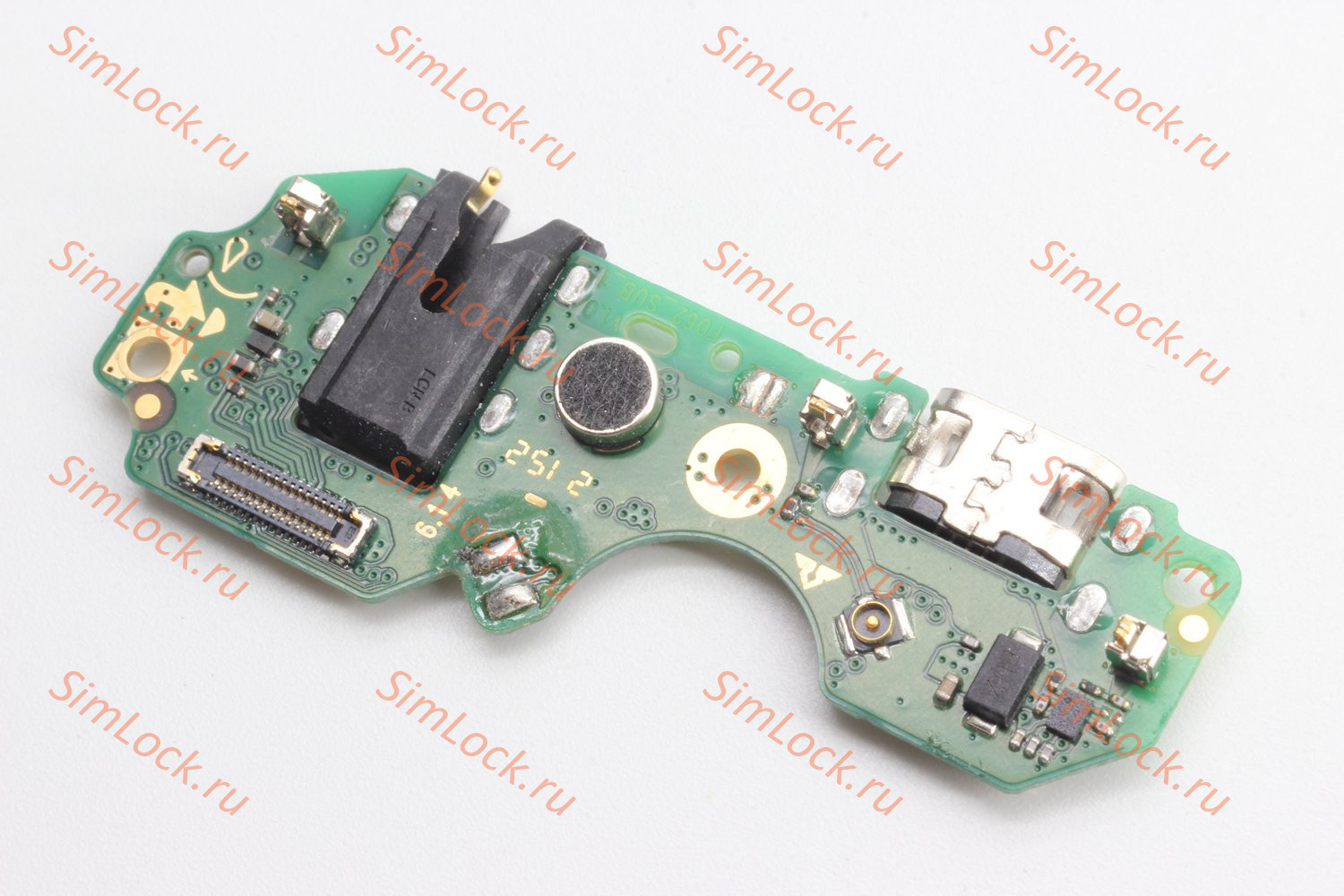 Нижняя плата (шлейф) Tecno Spark 8C (KG5N), с разъемом зарядки, К-1