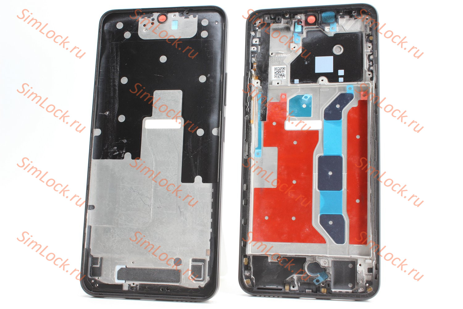 Рамка дисплея Huawei Nova 10 SE (BNE-LX1), 11 SE, 12 SE, черный, оригинал с разбора