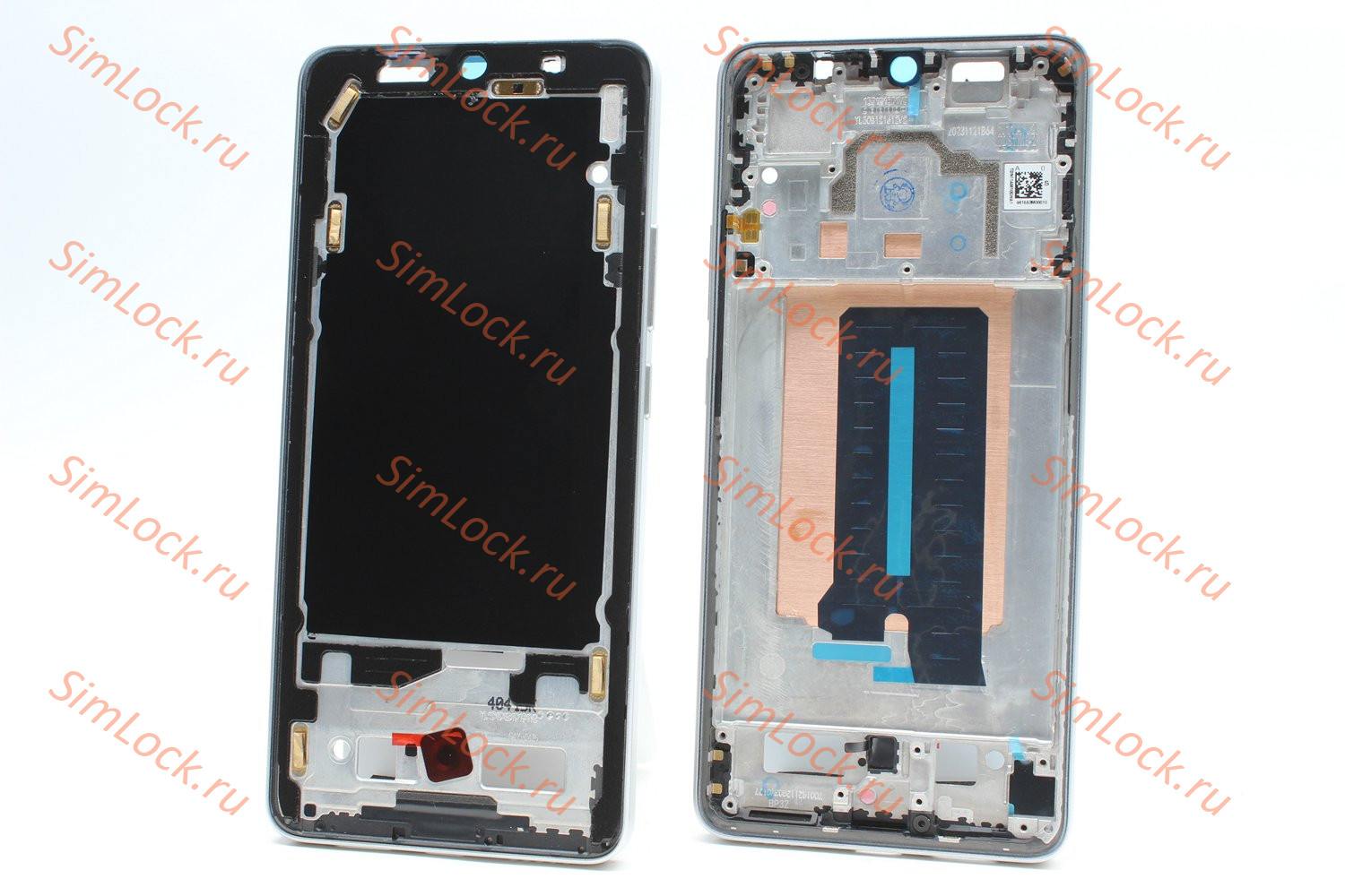 Рамка дисплея Xiaomi Poco X6 Pro 5G, серый, К-1