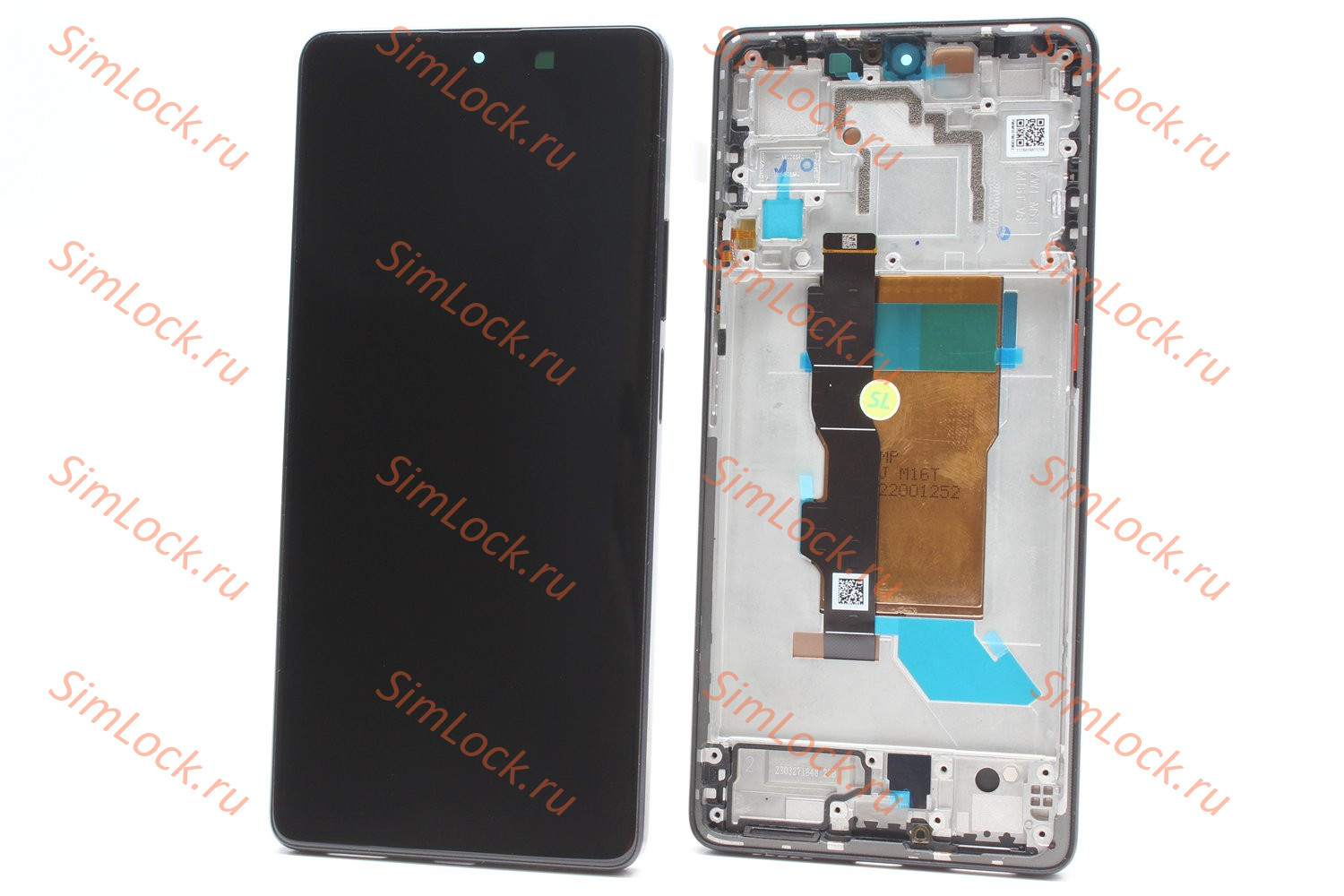 Дисплей Xiaomi Poco F5, в черной рамке, оригинал