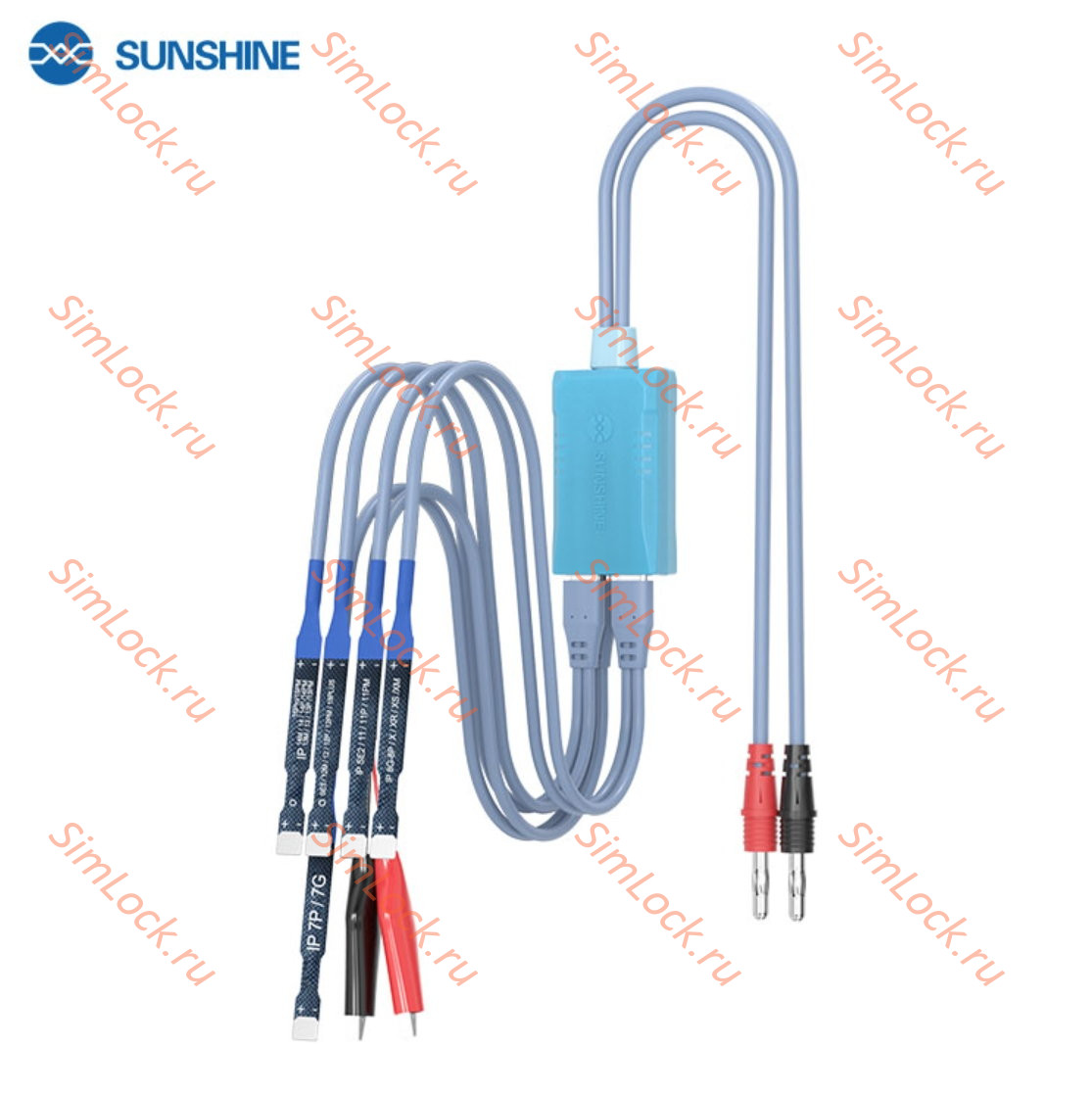 Комплект кабелей питания Sunshine SS-908E для iPhone от 7G до 15 Pro Max