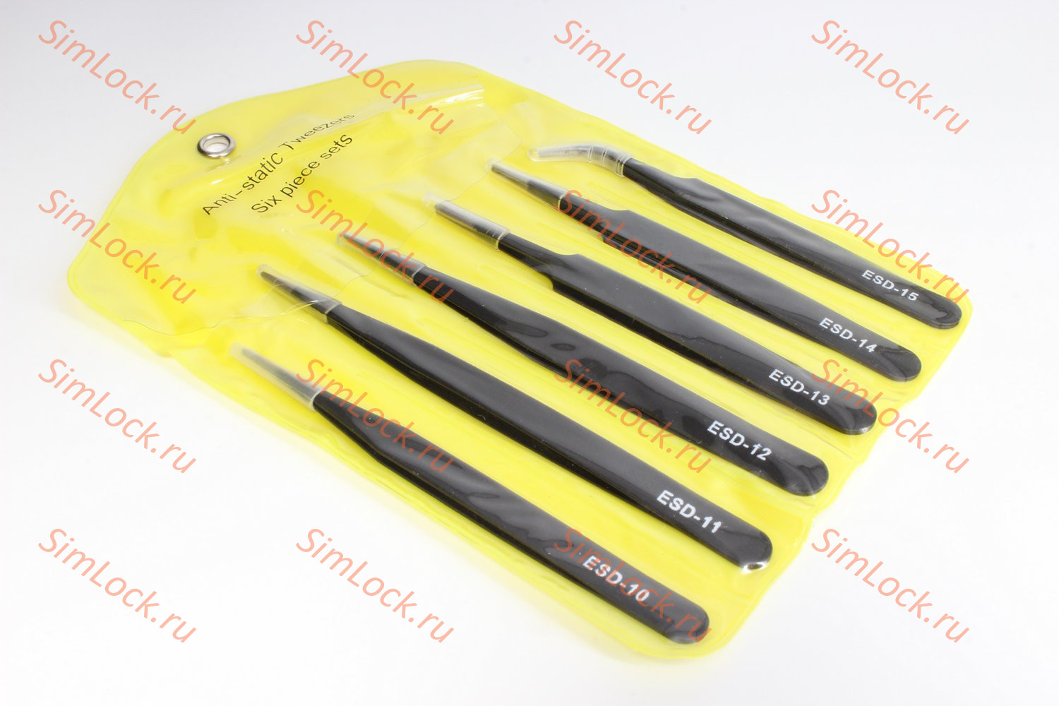 Набор пинцетов ESD из 6 штук