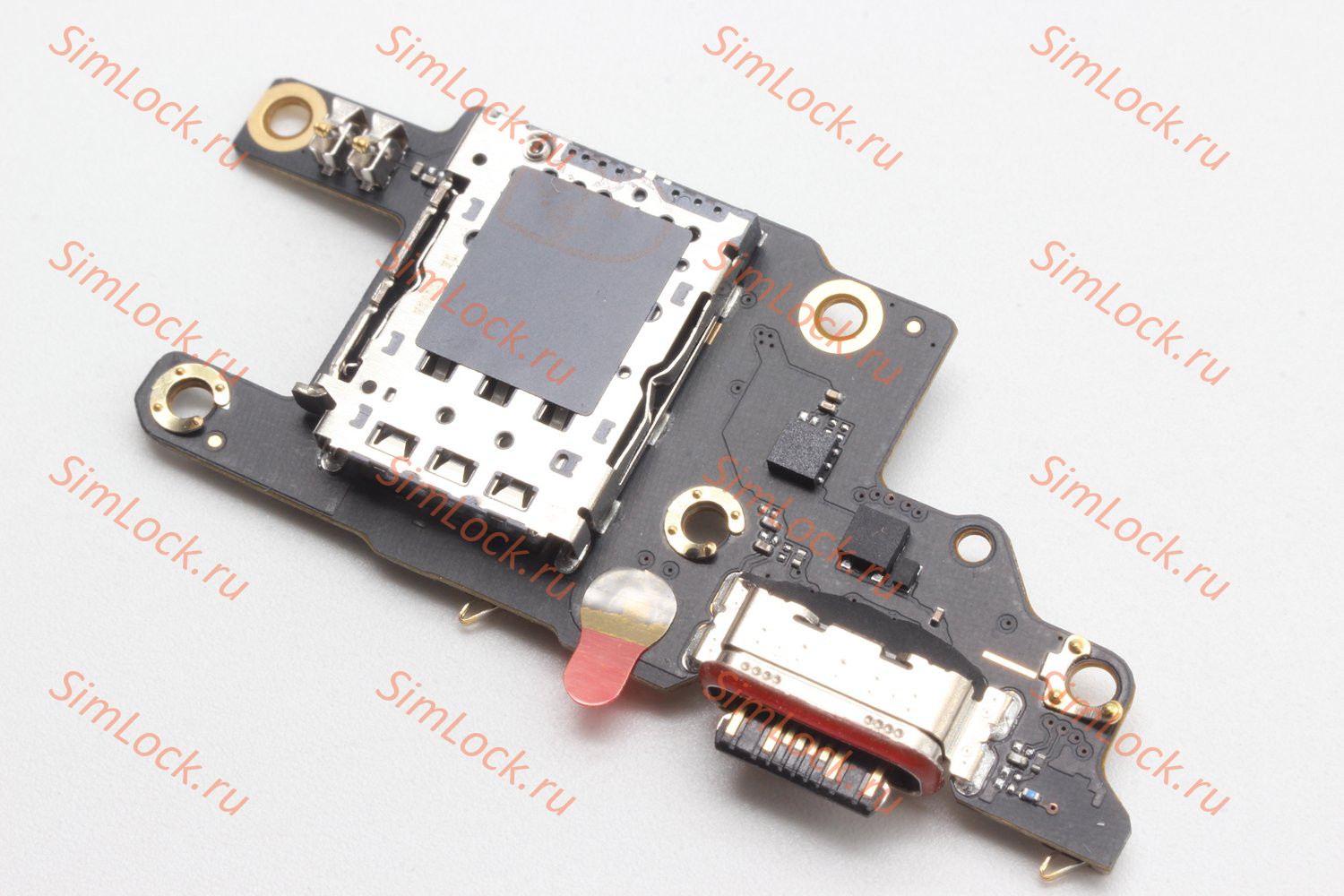Нижняя плата (шлейф) Xiaomi Poco X6 Pro 5G (2311DRK48G), с разъемом зарядки и считывателем SIM, К-1