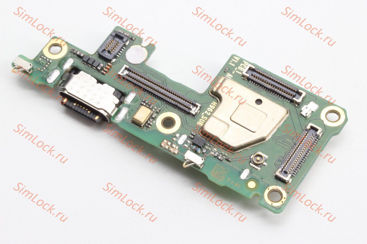 Нижняя плата (шлейф) Infinix GT 20 Pro (X6871) с разъемом зарядки и считывателем SIM, оригинал