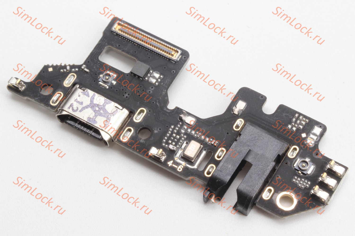 Нижняя плата (шлейф) Realme 9 Pro (RMX3472), Q5 (RMX3478) с разъемом зарядки, К-3