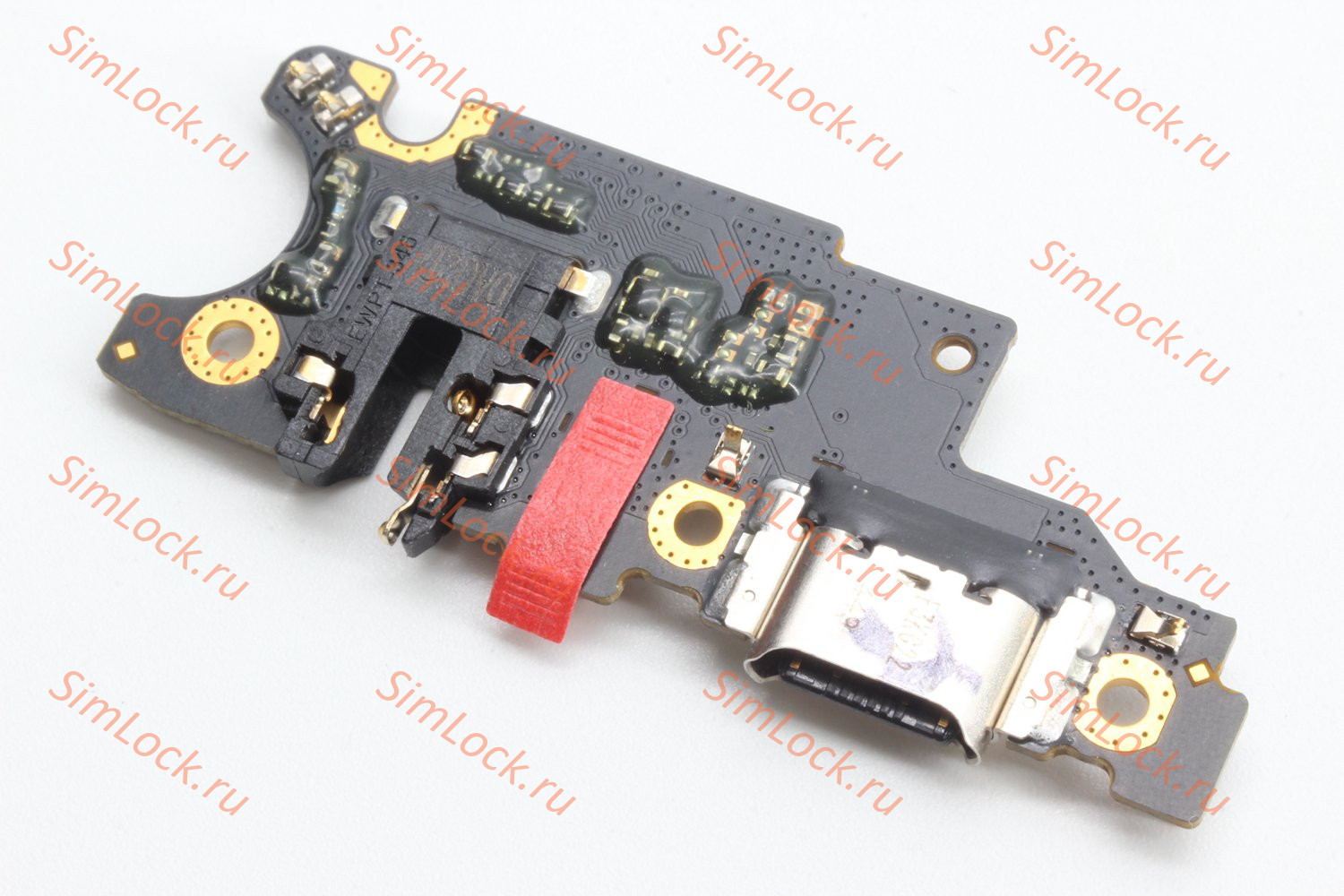 Нижняя плата (шлейф) Realme C65 4G (RMX3910) с разъемом зарядки, оригинал