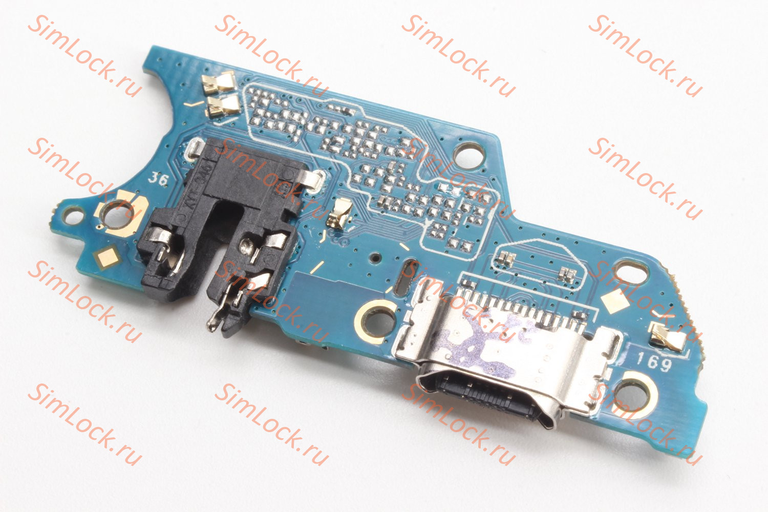 Нижняя плата (шлейф) Realme Note 50 (RMX3834) с разъемом зарядки, К-4