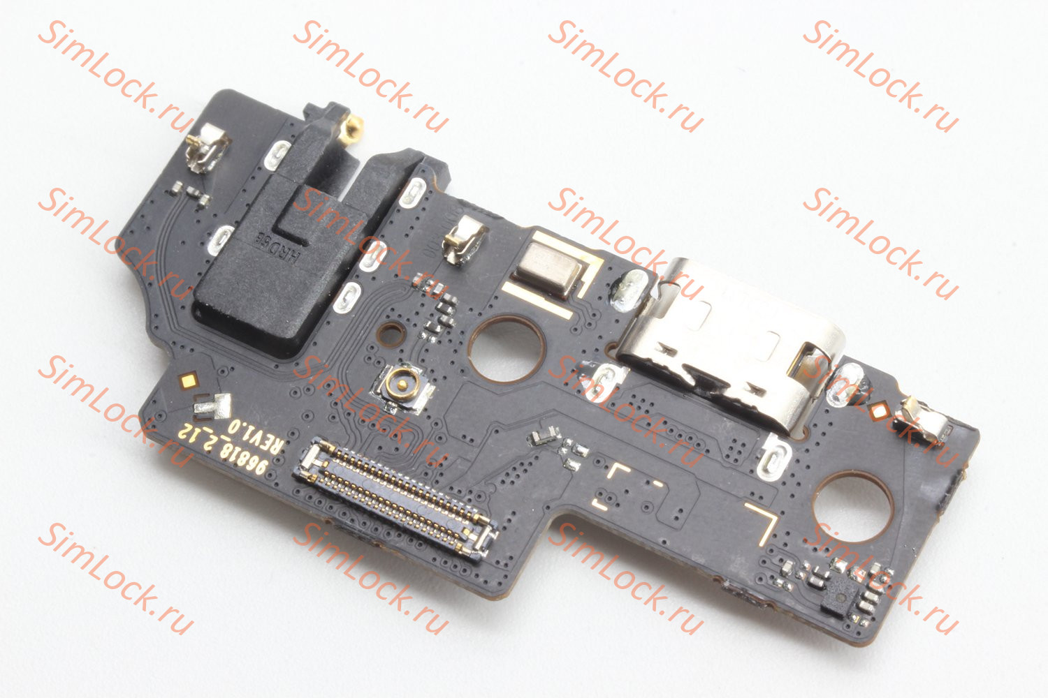 Нижняя плата (шлейф) Samsung A055F Galaxy A05 с разъемом зарядки, К-1