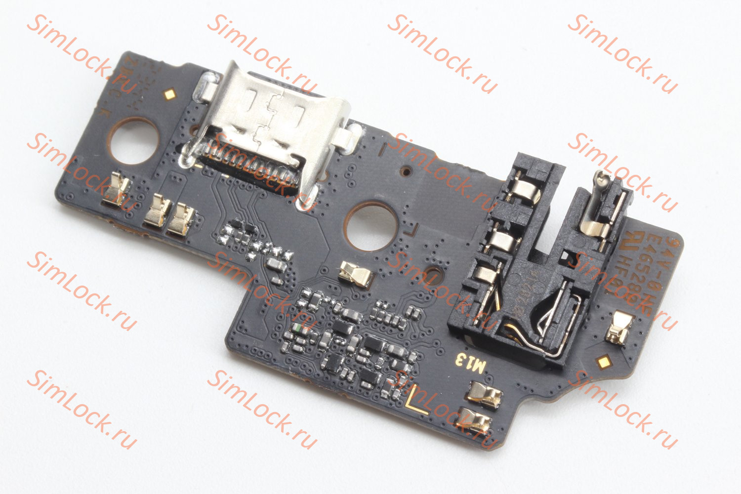 Нижняя плата (шлейф) Samsung A055F Galaxy A05 с разъемом зарядки, К-1