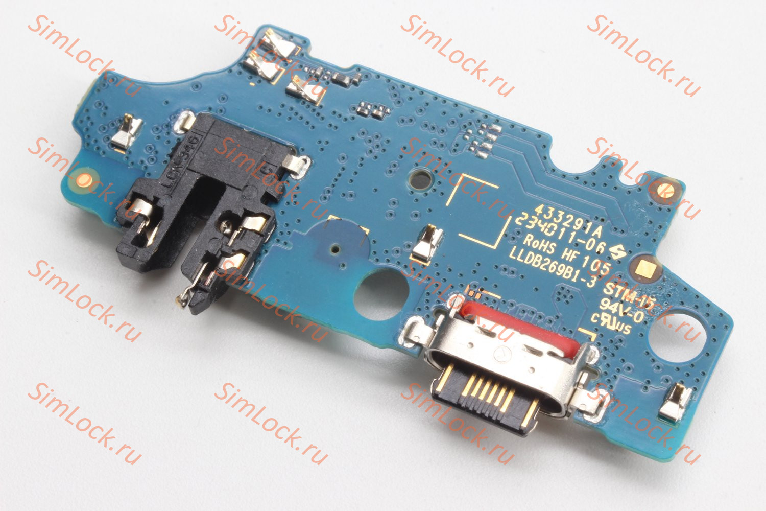 Нижняя плата (шлейф) Samsung A057F Galaxy A05s с разъемом зарядки, К-1