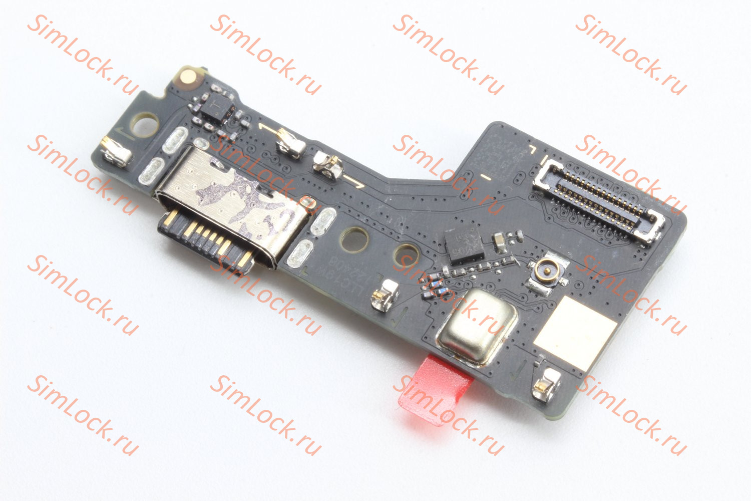 Нижняя плата (шлейф) Xiaomi Redmi 13 4G, Poco M6 4G, с разъемом зарядки, К-1