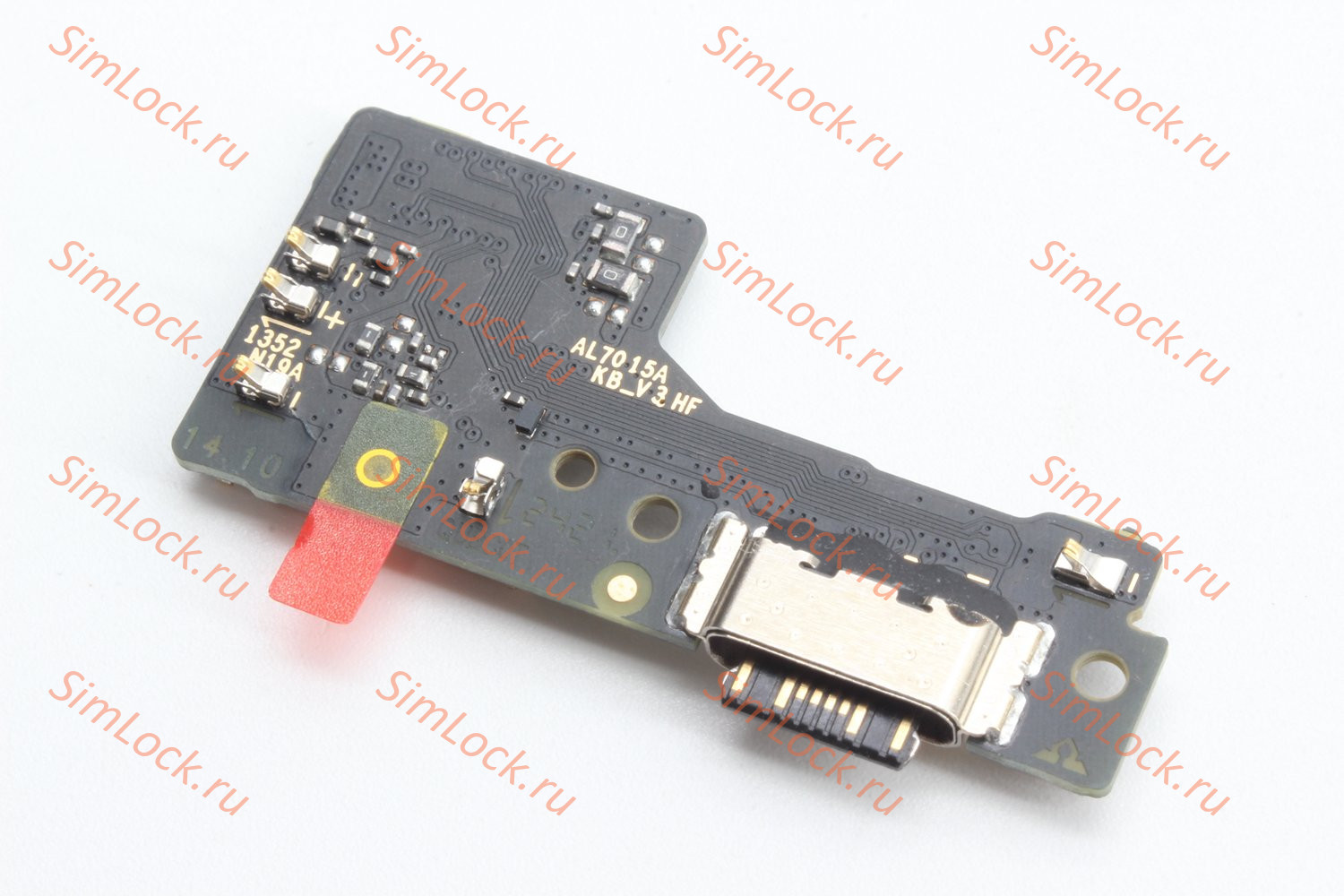 Нижняя плата (шлейф) Xiaomi Redmi 13 4G, Poco M6 4G, с разъемом зарядки, К-1