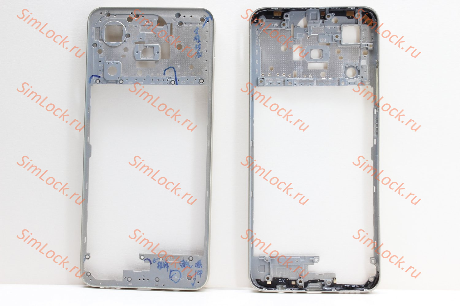 Средняя часть корпуса Realme C61 (RMX3930), золото, К-1