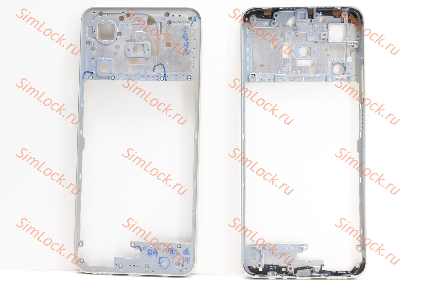 Средняя часть корпуса Realme C61 (RMX3930), золото, К-1